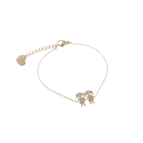 Pulseira 2Girl #1 em Aço