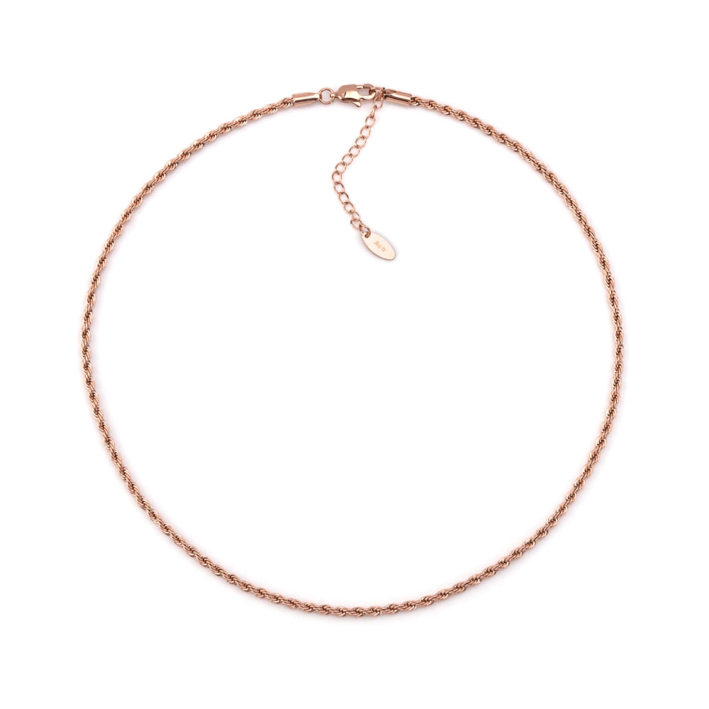 Colar Twist #1 em Aço