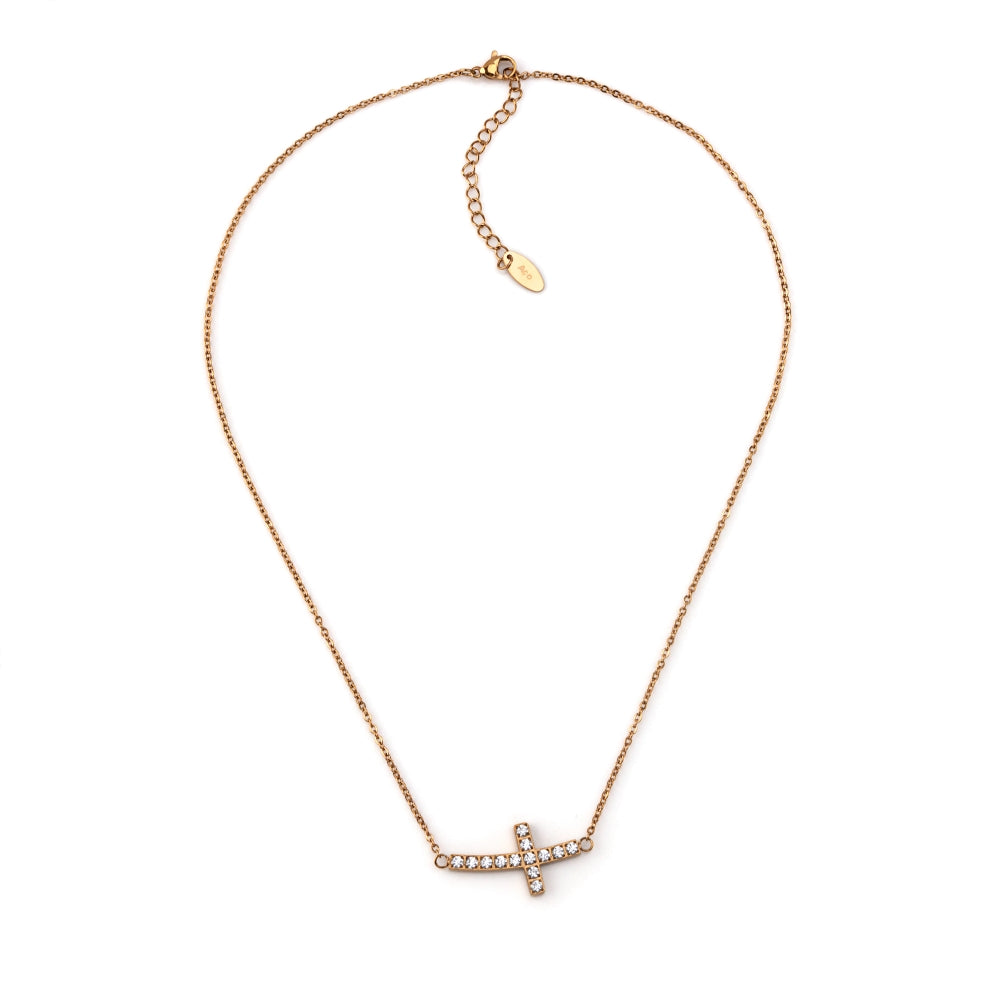 Colar CrossSide em Aço