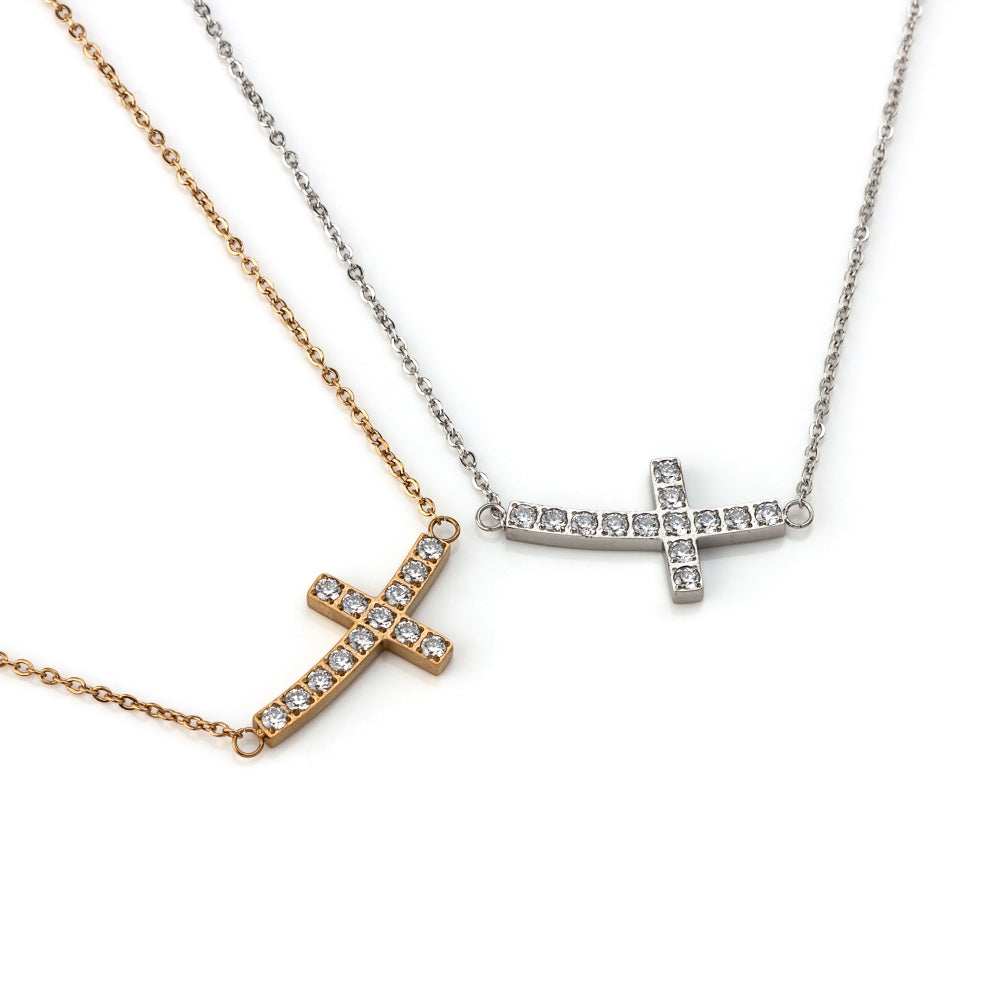 Colar CrossSide em Aço