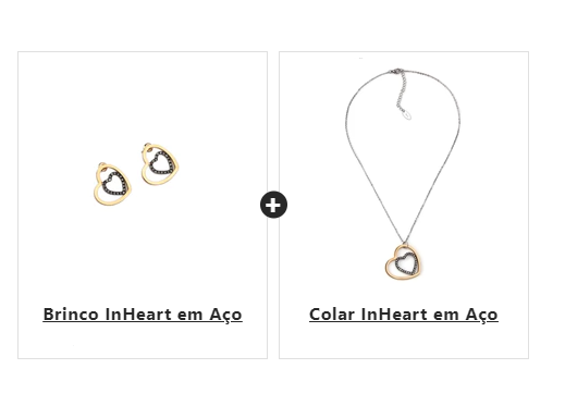 Conjunto Inheart em Aço