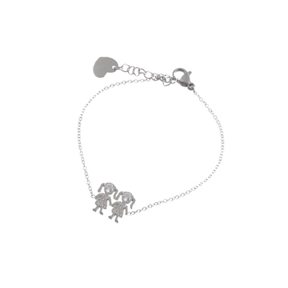Pulseira 2Girl #1 em Aço