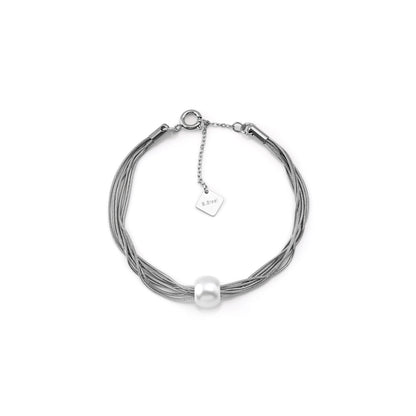 Pulseira Pearl #1 em Aço