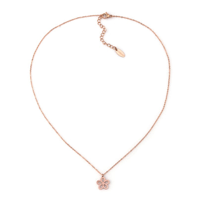 colar em aço inoxidável em dourado ou prateado