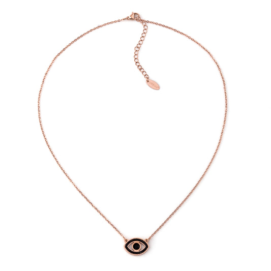 colar em aço inoxidável em dourado ou prateado