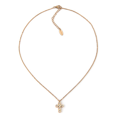 colar em aço inoxidável em dourado ou prateado