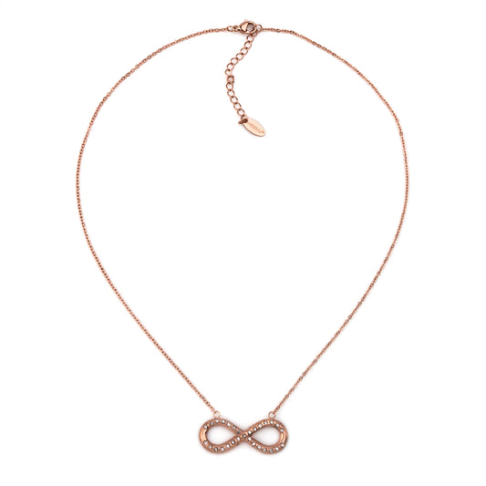 colar em aço inoxidável em dourado ou prateado