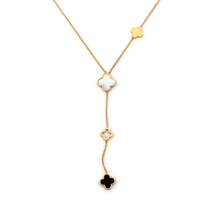 colar em aço inoxidável em dourado ou prateado