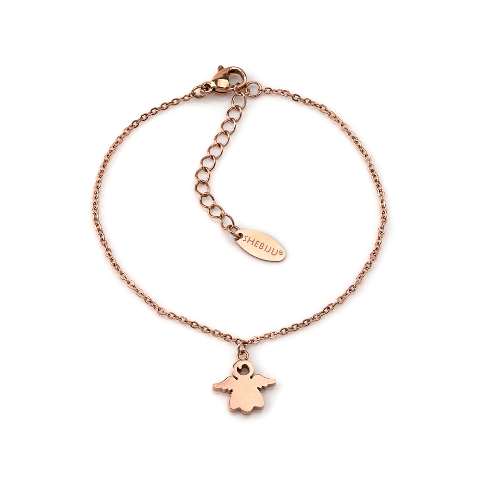 pulseira em aço inoxidável em dourado ou prateado