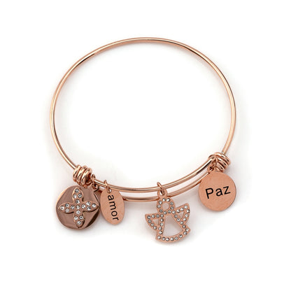 Pulseira Angel #4 em Aço