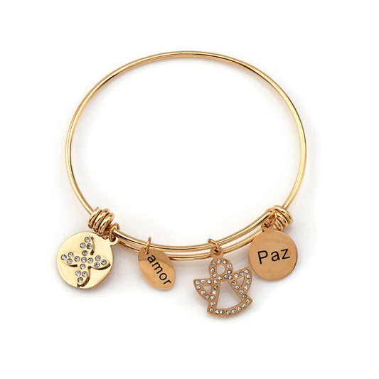 Pulseira Angel #4 em Aço