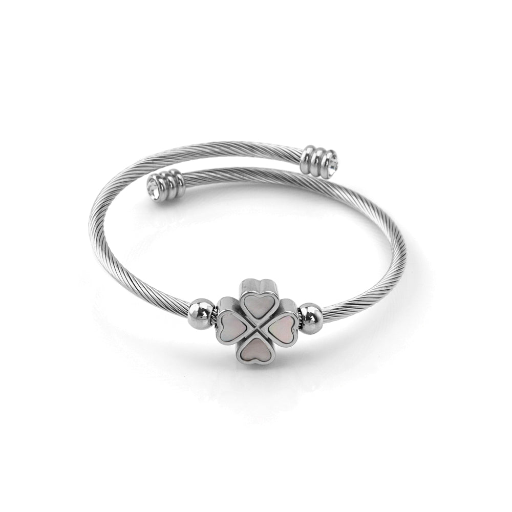 pulseira em aço inoxidável joia jewerly