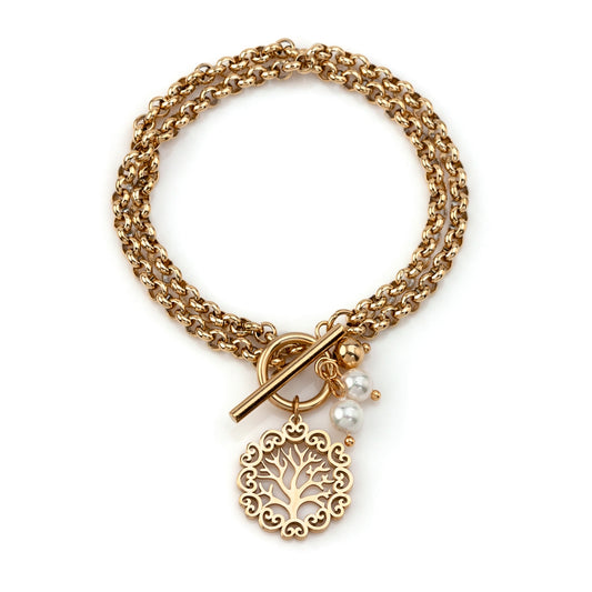 pulseira em aço inoxidável joia jewerly