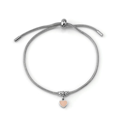 Pulseira Little #Heart em Aço
